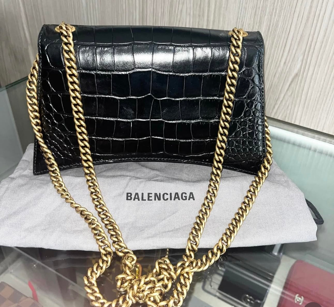 Pre-owned Balenciaga Crush XS Chain Bag