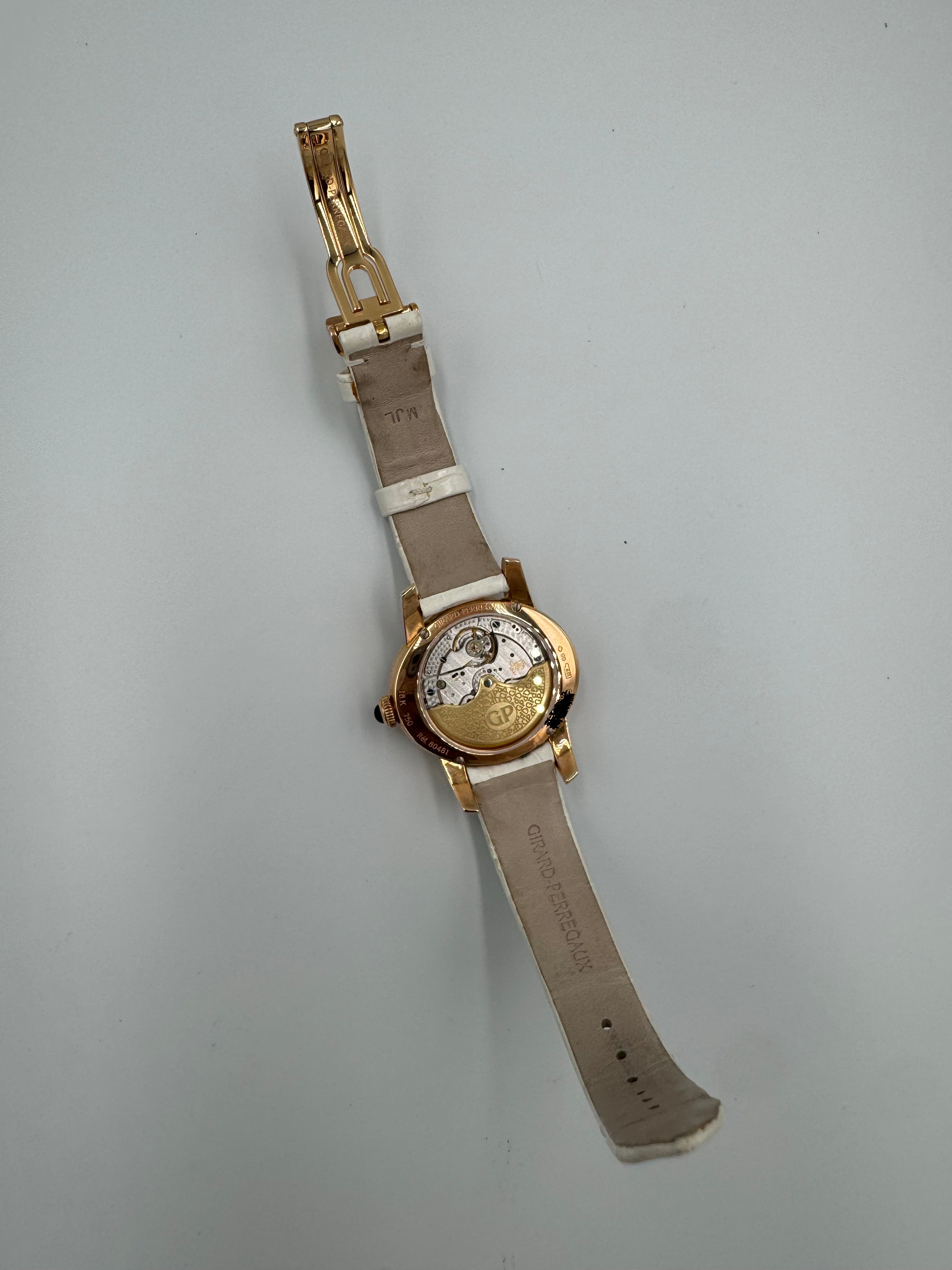 Treat 「Coup De Grace」　国内盤　帯付 Pre-owned GIRARD PERREGAUX CAT'S EYE MOTHER OF PEARL BLUE DIAMOND DIAL