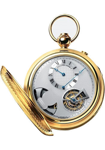 Breguet Classique complications 1907 - Yellow Gold Case - Silver Dial - 1907BA/12