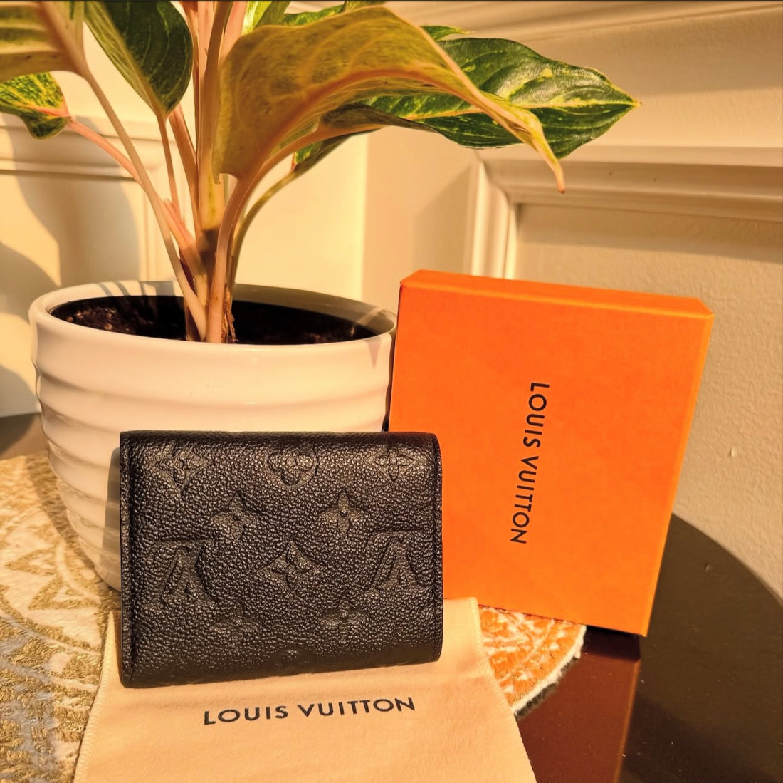 Pre-owned Louis Vuitton Zoé Compact Wallet