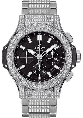 Hublot Big Bang Evolution Steel Diamonds Watch-301.SX.1170.SX.2704