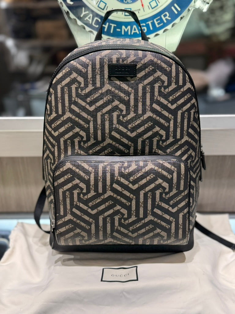 Pre-owned Gucci Supreme Caleido Backpack Style: 406370