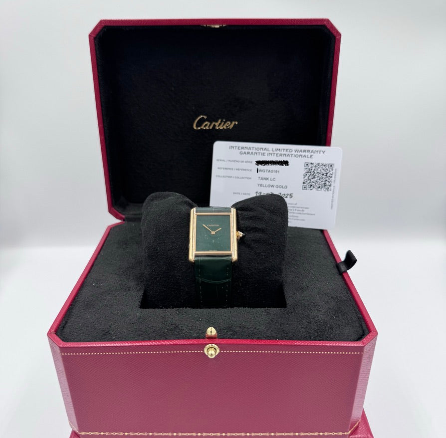 Unworn Cartier Tank Louis Cartier watch ref.WGTA0191 (2025)