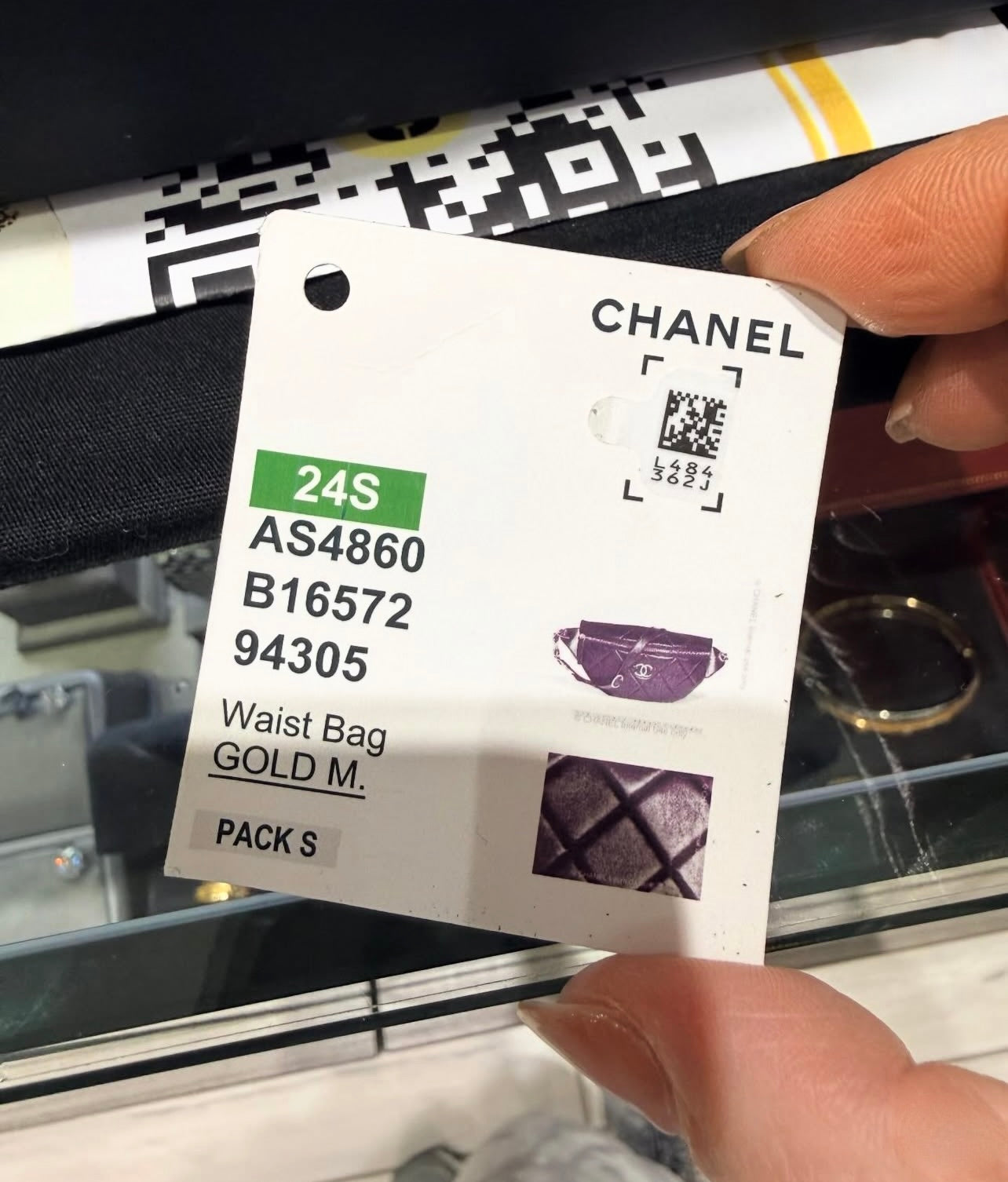 Pre-owned Chanel Quilted Waist Belt / Sling Bag 2024 Microchip