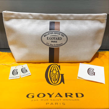 Pre-owned Goyard Nécessaire bag w/ duster