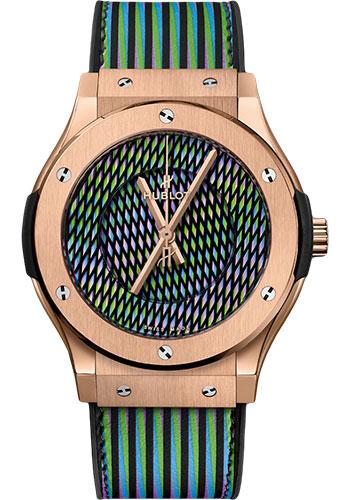 Hublot Classic Fusion Cruz Diez King Gold Watch - 45 mm - Cruz Diez Dial Limited Edition of 30-511.OX.8900.VR.CZD19