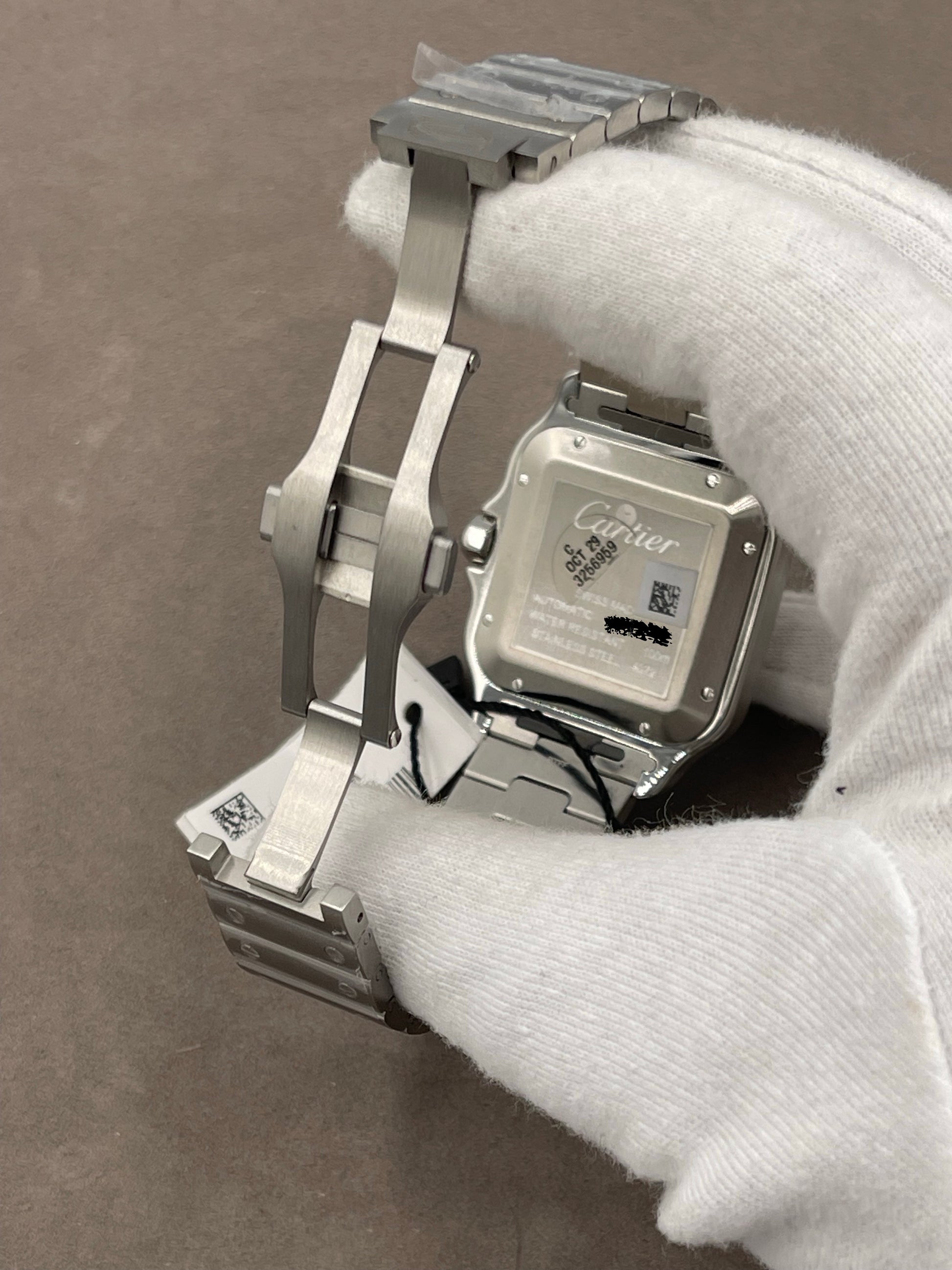 Unworn Cartier Santos de Cartier Watch (Large Model) 2025