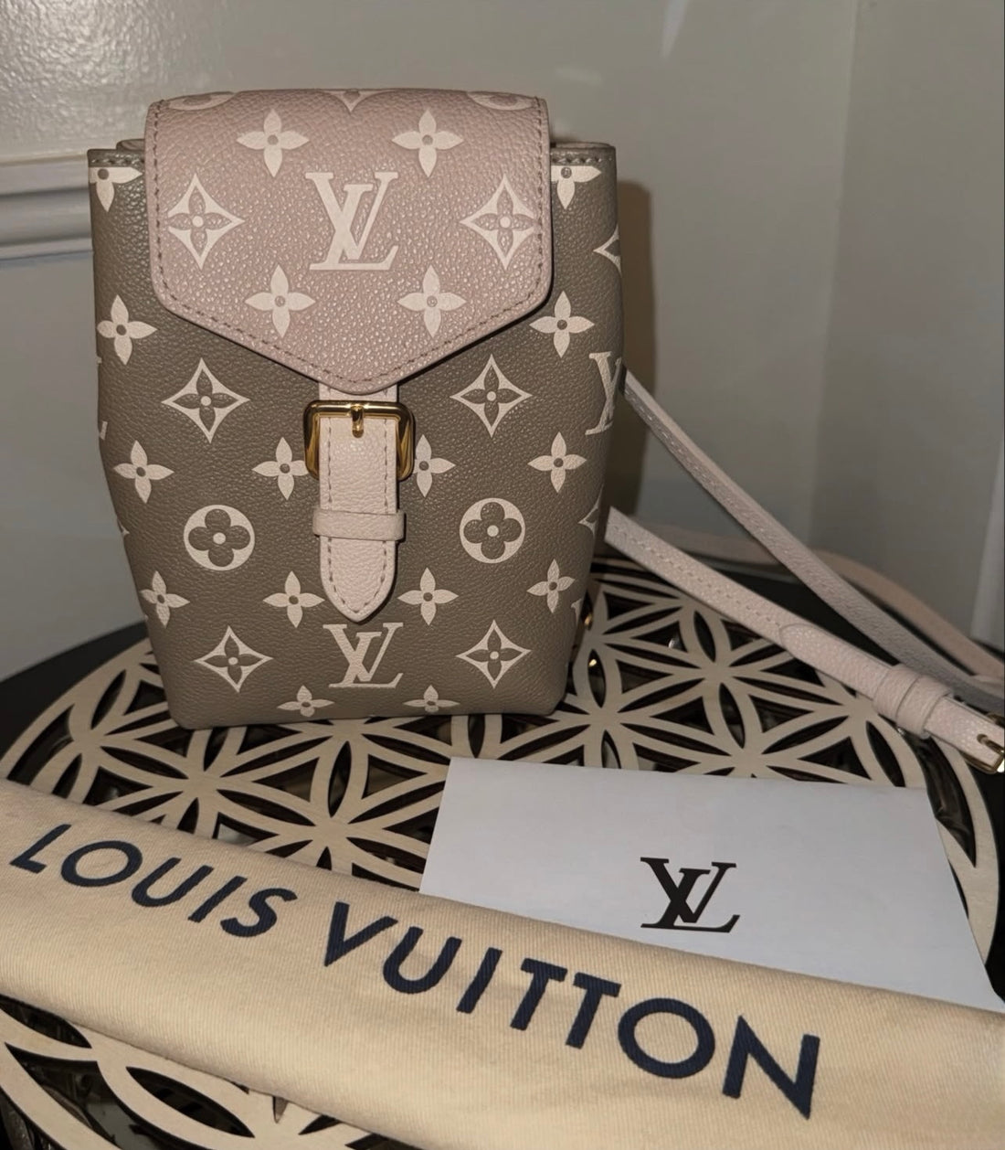 Pre-Owned Louis Vuitton Spring In The City Monogram Empreinte Tiny Backpack