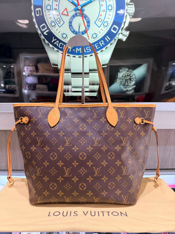 Pre-owned Louis Vuitton Monogram Neverfull MM (2012 Production, Date Code SD2162)
