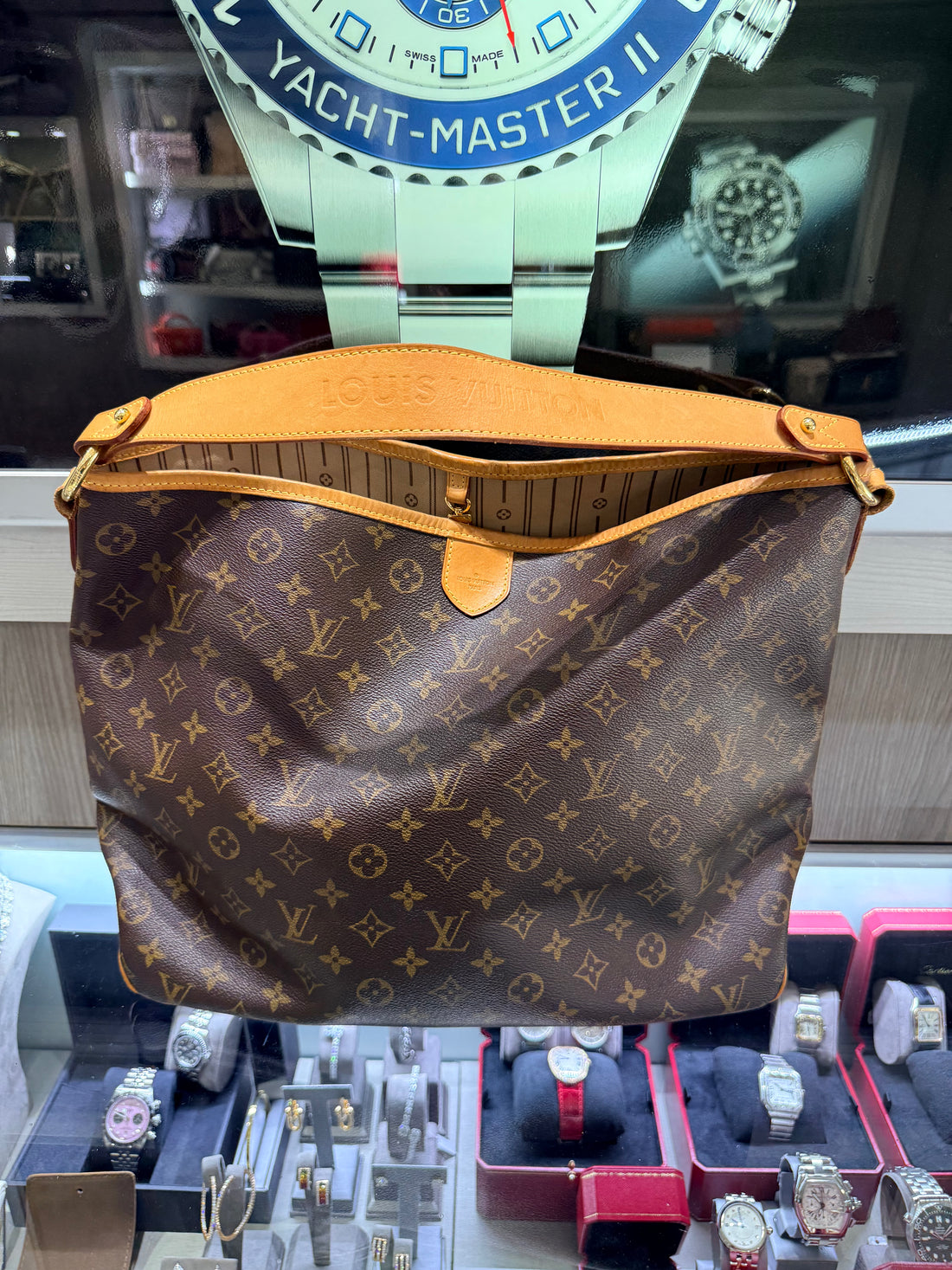 Pre-owned Louis Vuitton Delightful MM (2012)
