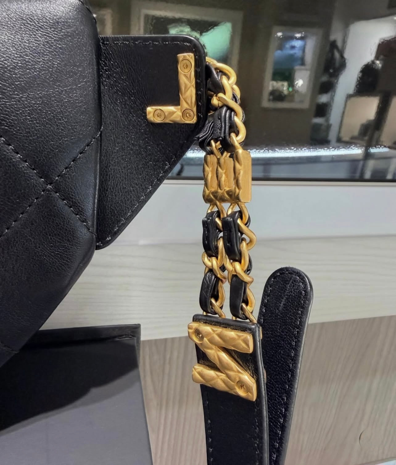Pre-owned Chanel Quilted Waist Belt / Sling Bag 2024 Microchip