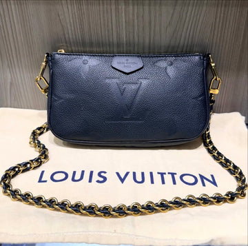 Pre-owned Louis Vuitton Empreinte Monogram Giant Accessories Small Pochette Only