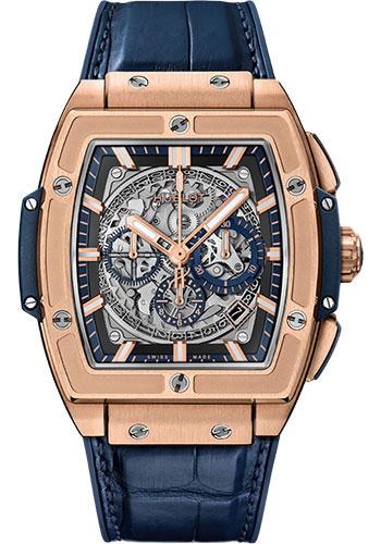 Hublot Spirit Of Big Bang King Gold Blue Watch-601.OX.7180.LR