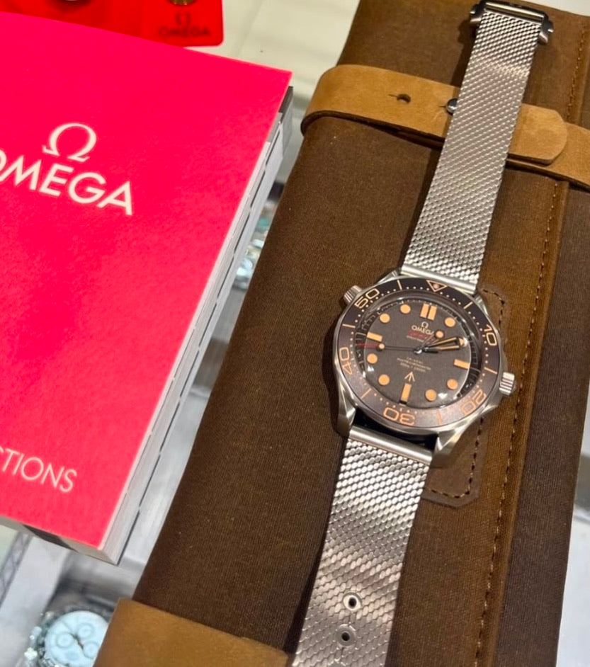 Unworn Omega Seamaster 42mm Diver 300 Titanium on Titanium Reference 210.90.42.20.01.001