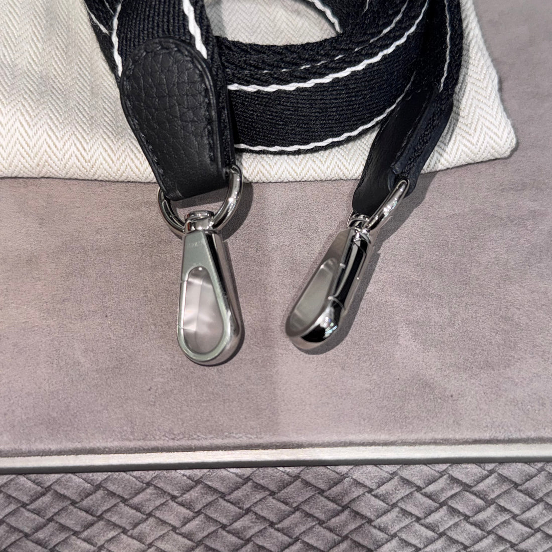 Unworn Hermes Evelyne TPM 16 Clemence Black Leather Palladium Hardware (2025)