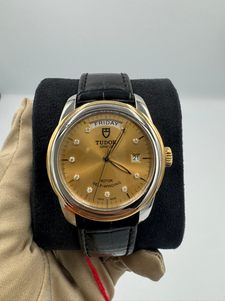 Unworn Tudor Glamour Date+Day ref.56003