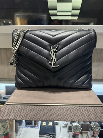 Pre-owned YSL Saint Laurent Medium Loulou Shoulder Bag