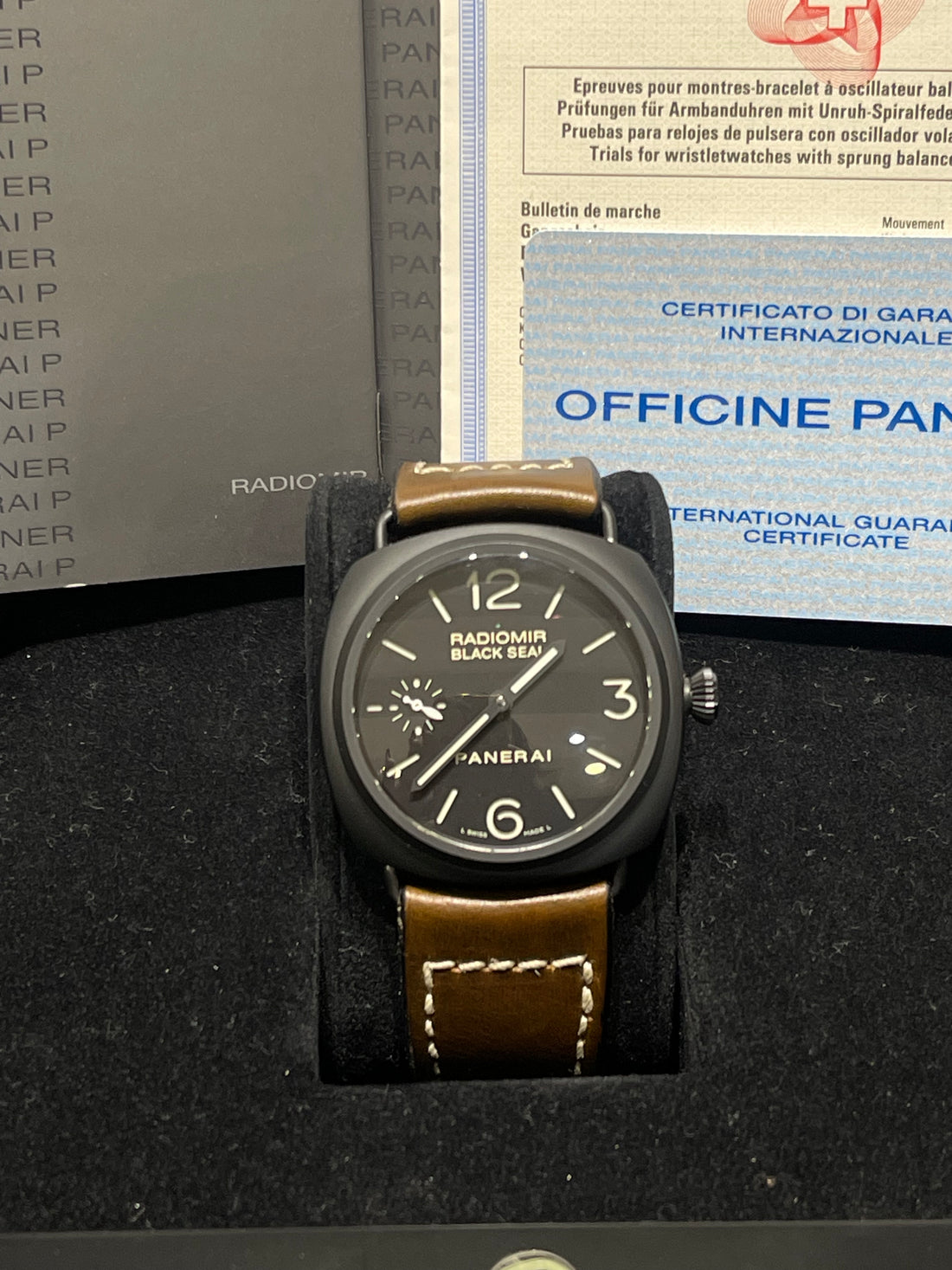 Pre-Owned Panerai Radiomir Black Seal 44mm PAM00292