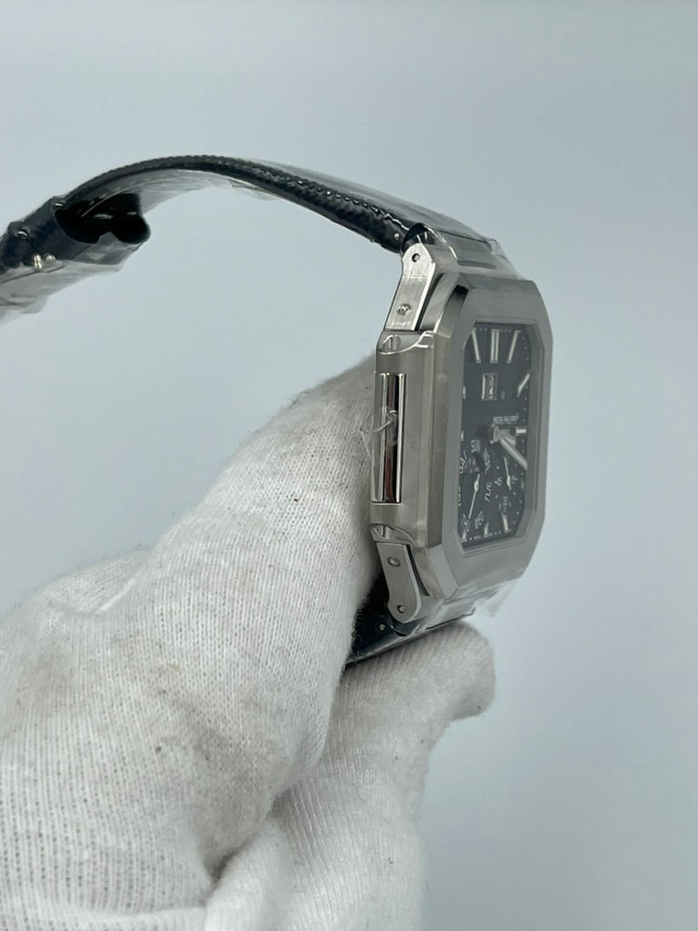 Unworn 2026 Patek Philippe Cubitus 5822P-001 Platinum Sunburst Dial Blue Strap