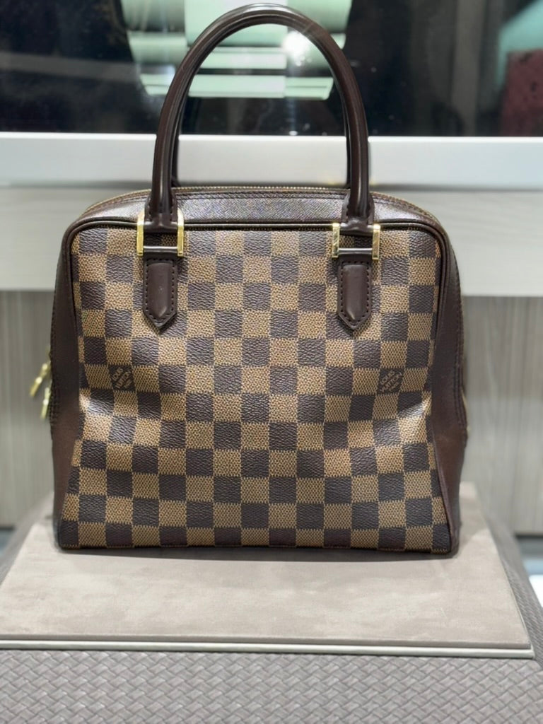 Pre-owned  Louis Vuitton Damier Ebene Brera Top Handle Bag (2004)
