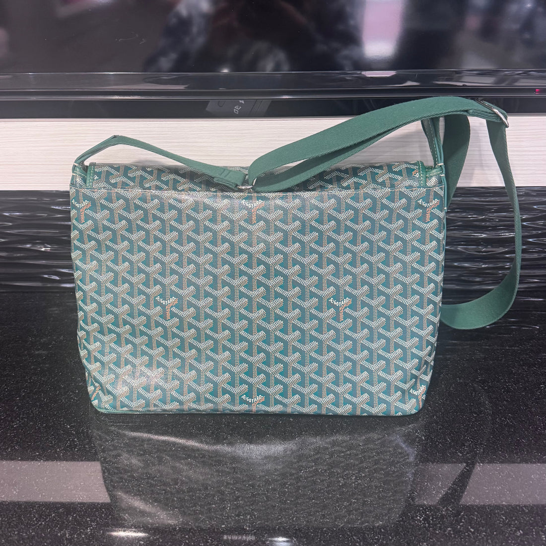 Pre-owned Goyard Green Capetien Messenger (2021)