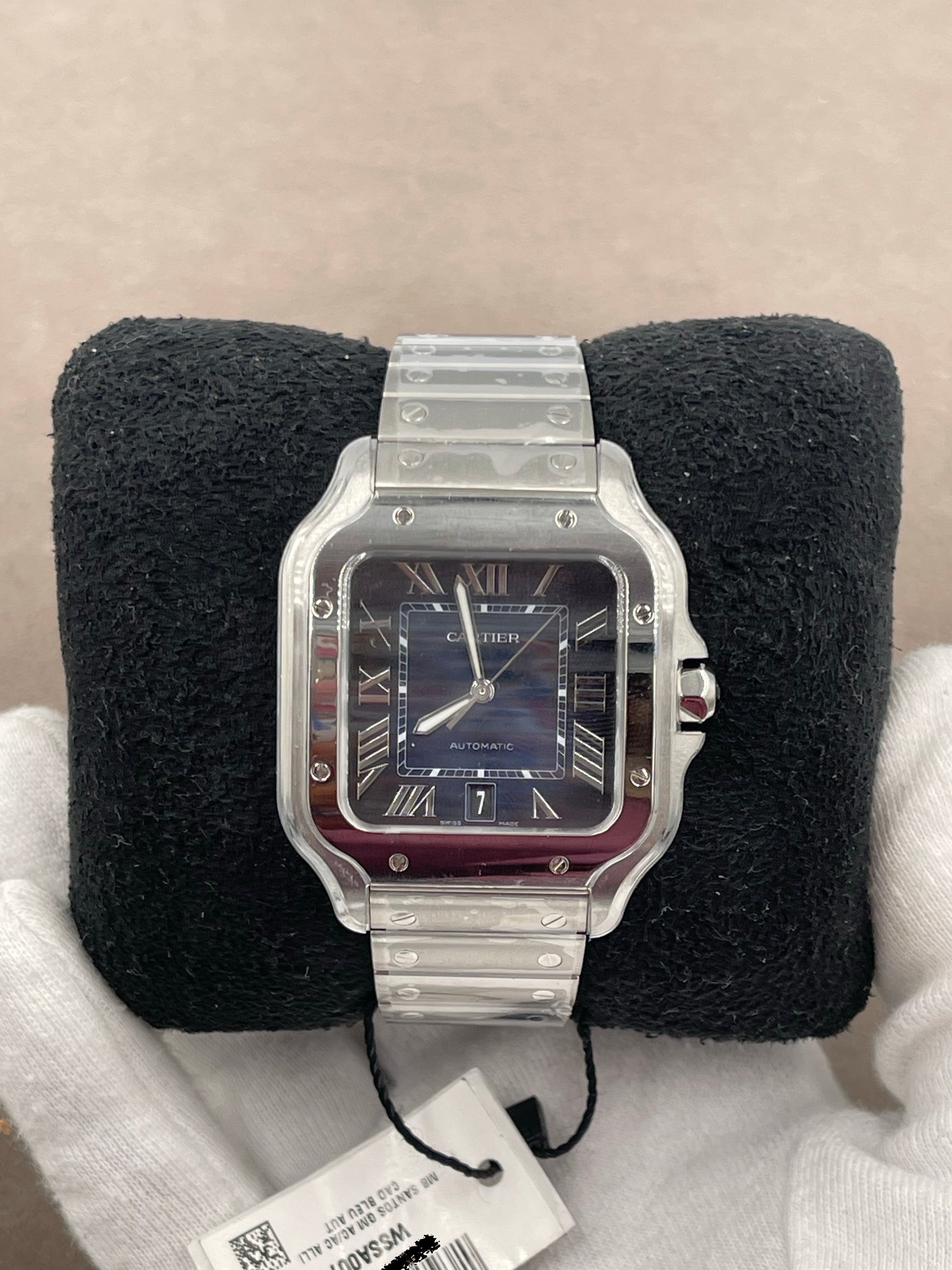 Unworn Cartier Santos de Cartier Watch (Large Model) 2025