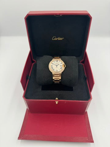 Pre-owned CARTIER Ballon Bleu de Cartier watch- Rose Gold