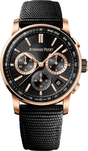 Audemars Piguet Code 11.59 Chronograph 41mm Pink Rose Gold/Ceramic Black Dial 26393NR.OO.A002KB.02