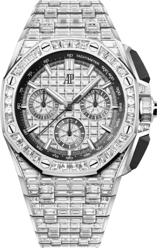 Audemars Piguet Royal Oak Offshore Chronograph White Gold 43mm Diamond Paved 26425BC.ZZ.8045BC.01