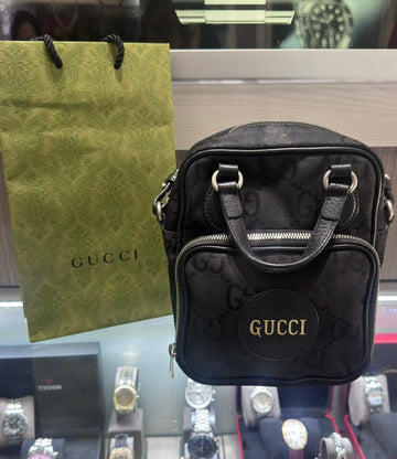 Pre-owned Gucci Off The Grid Black Crossbody Bag style #625850