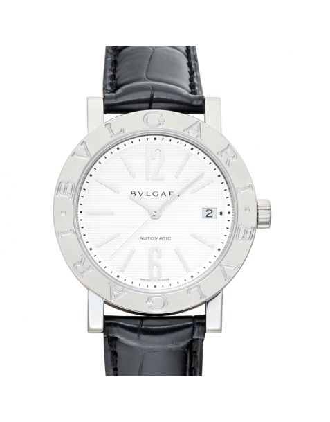 Bvlgari Automatic White Dial Stainless Steel Men's Watch