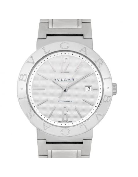 Bvlgari Automatic White Dial Men's Watch