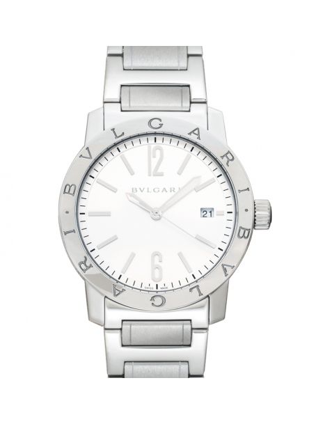 Bvlgari Automatic Silver Dial Stainless Steel Men's Watch