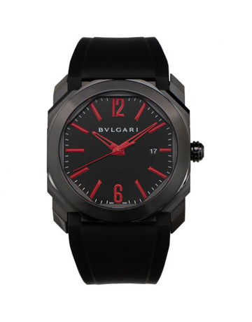 Bvlgari Octo Automatic Black Dial Men's Watch