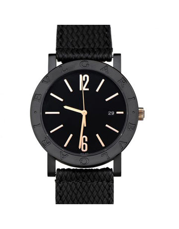 Bvlgari Solotempo Automatic Black Dial Men's Watch