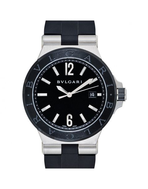 Bvlgari Diagono Automatic Black Dial Men's Watch