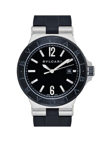 Bvlgari Diagono Automatic Black Dial Men's Watch