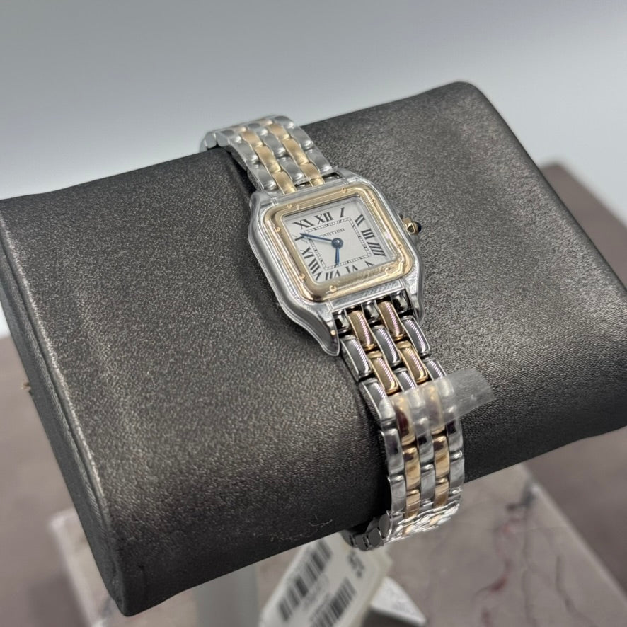 Unworn Cartier Panthère de Cartier Small Model Two-Tone Quartz Watch S