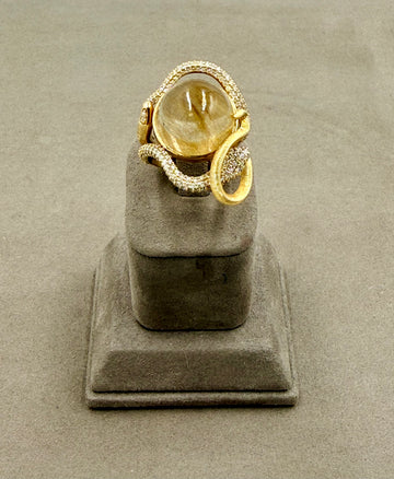 Ole Lynggaard Snakes Collection Ring Size 7.25