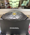 Pre-owned Chanel Quilted Waist Belt / Sling Bag 2024 Microchip
