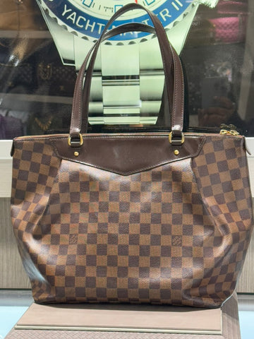 Pre-owned Louis Vuitton Westminster GM Damier Ebene