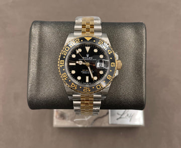 Unworn Rolex Men's GMT-Master II "Zombie" 40mm ref.126713GRNR Black Dial Ceramic Bezel on Jubilee w/Box & Card (2025)