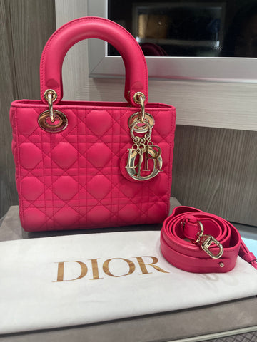 Pre-Owned Christian Dior Small Lady Dior My ABCDior Bag