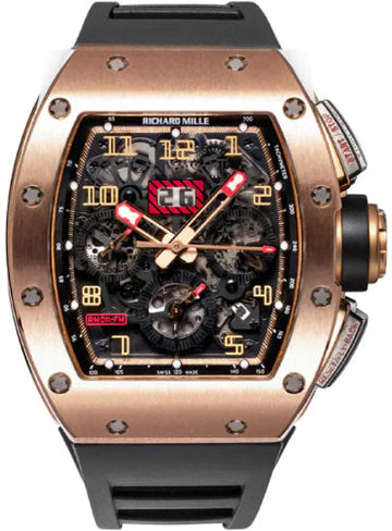 Richard Mille Chronograph Red Kite Openworked Dial 50mm - RM11-FM