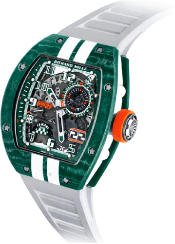 Richard Mille Le Mans Limited Edition Green Carbon 48mm Openworked Dial - RM29