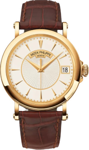 Patek Philippe Calatrava Yellow Gold Silver Opaline Dial | 5153J-001