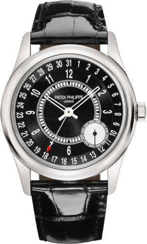 Patek Philippe Calatrava White Gold 39mm Black Dial | 6006G-001