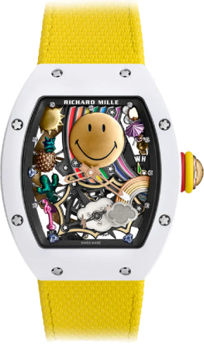 Richard Mille Limited Edition Titanium Openworked Smiley Dial | RM88