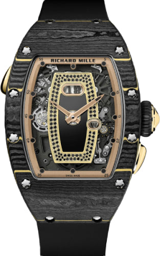 Richard Mille Automatic Winding Carbone TPT Black | RM037 (3)