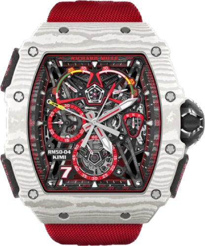 Richard Mille Kimi Räikkönen Tourbillon Split Seconds Chronograph Limited Edition 50mm Openworked Dial | RM50-04